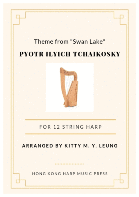 Theme from Swan Lake by Tchaikovsky - 12 String Small Lap Harp (arr. Kitty M. Y. Leung)