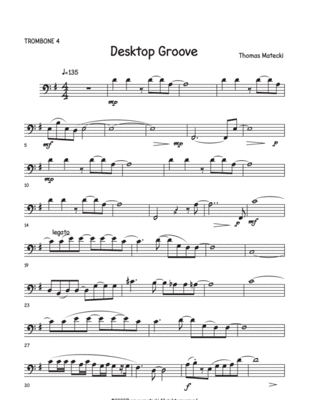 Desktop Grove for big band bone 4