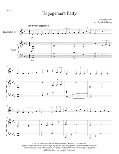 Engagement Party (arr. Rebekah Henry)