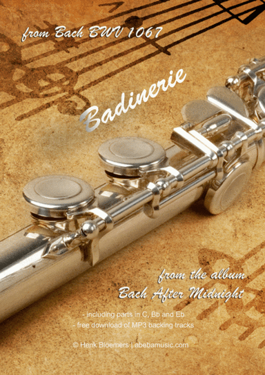 Badinerie from Bach BWV 1067 (arr. Henk Bloemers)