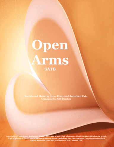 Open Arms (arr. Jeff Tincher)