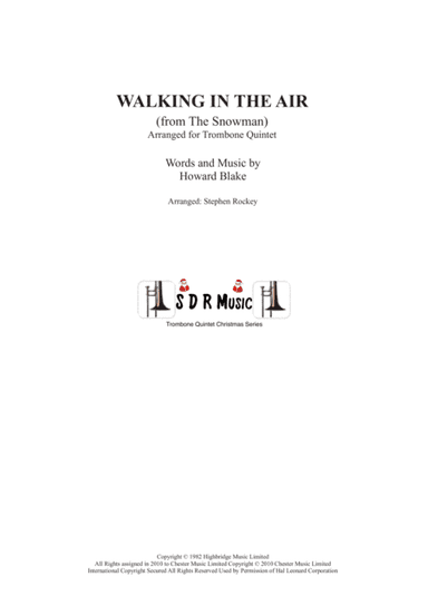 Walking In The Air (arr. Arranged by Stephen Rockey)