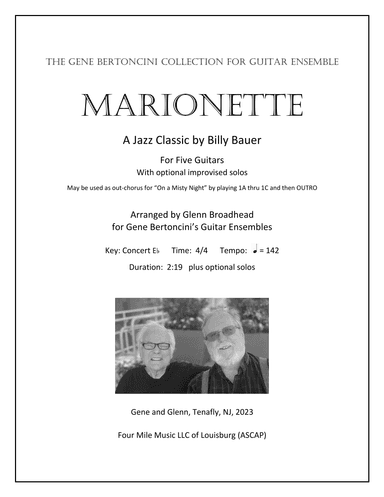 Marionette (arr. Glenn Broadhead)