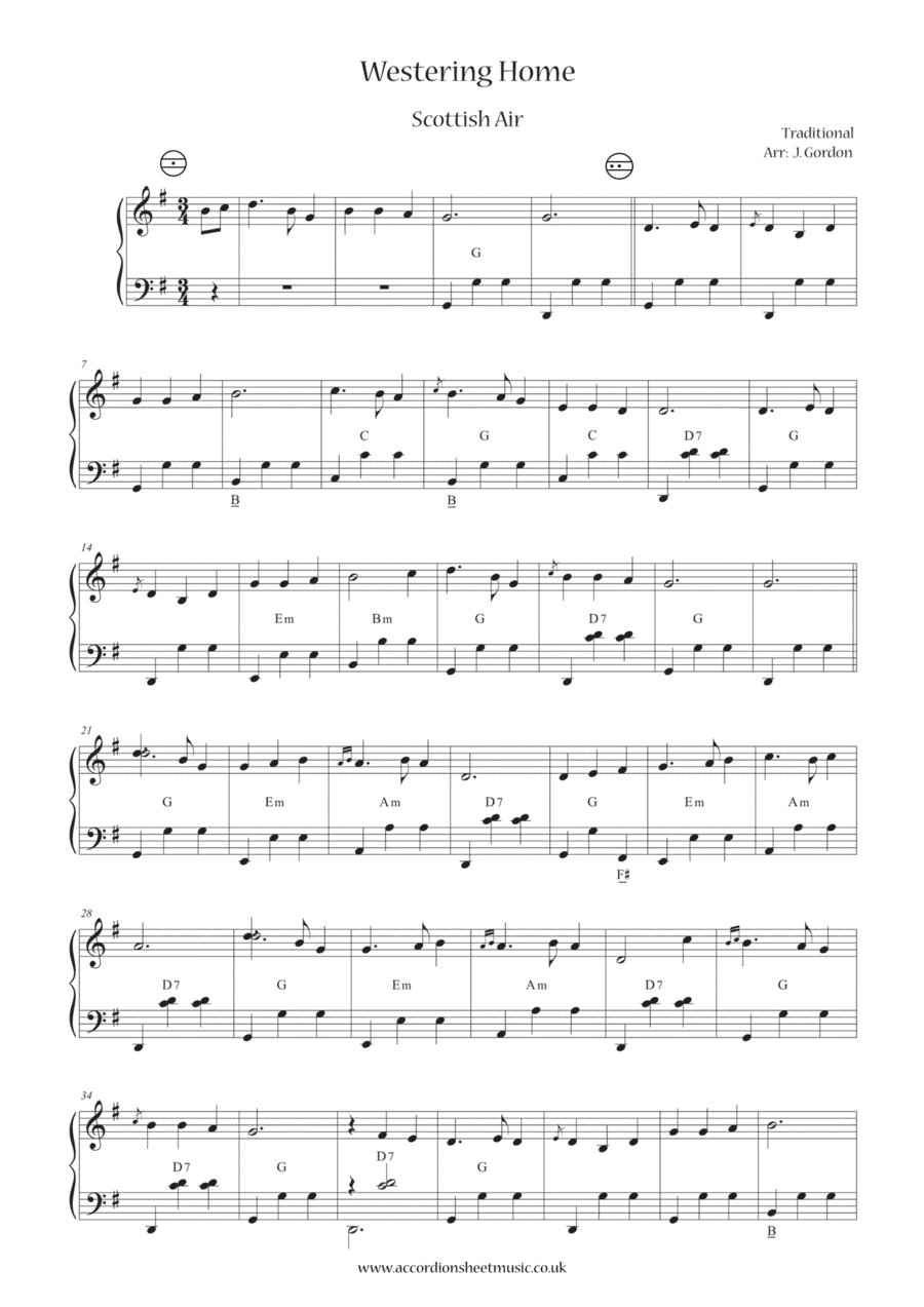 Westering Home (arr. Julia Gordon)