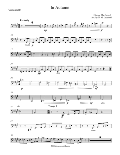 In Autumn (arr. Nick Lacanski)