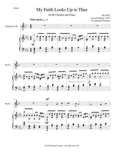 My Faith Looks Up to Thee (arr. Brenda Portman)