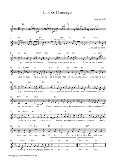 Hino do Flamengo (arr. Marcus Trancoso)