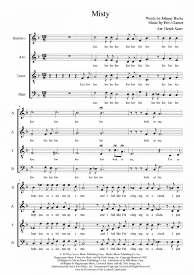 Misty (arr. Derek Scarr)