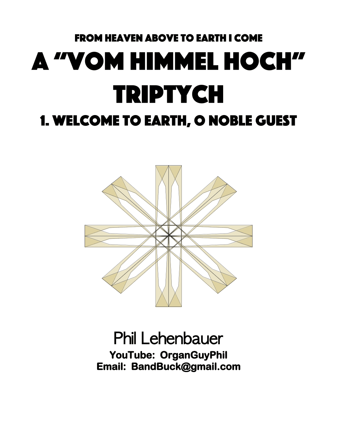 Prelude on "Vom Himmel Hoch" (From Heaven Above to Earth I Come), organ work by Phil Lehenbauer (arr. Phil Lehenbauer)