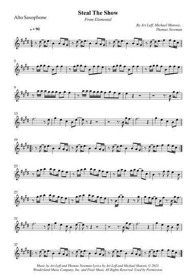 Steal The Show (arr. Wesley S. SIlva)