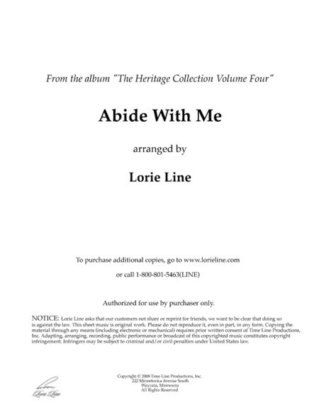 Abide With Me (arr. Lorie Line)