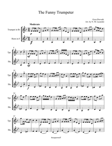 The Funny Trumpeter (arr. Nick Lacanski)