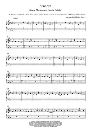 Senorita (arr. Marina Kirova)