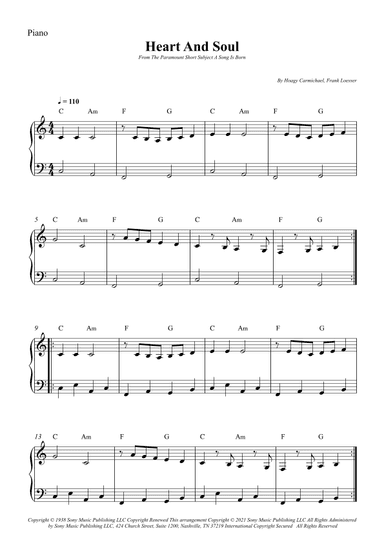 Heart And Soul (arr. Wesley S. SIlva)