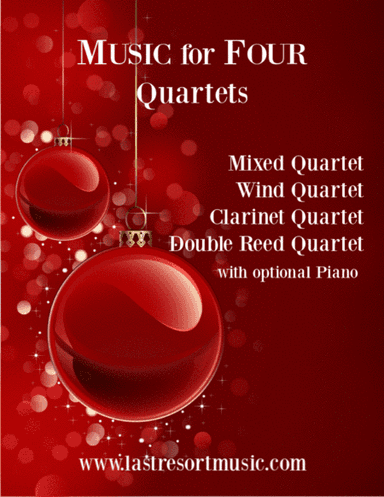 It Came Upon a Midnight Clear for Wind Quartet (or Mixed Quartet or Double Reed Quartet or Clarinet (arr. Daniel Kelley)