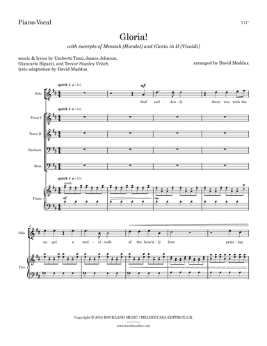 Gloria (arr. David Maddux)