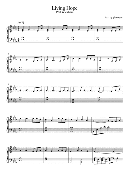 Living Hope (arr. pianoyan)