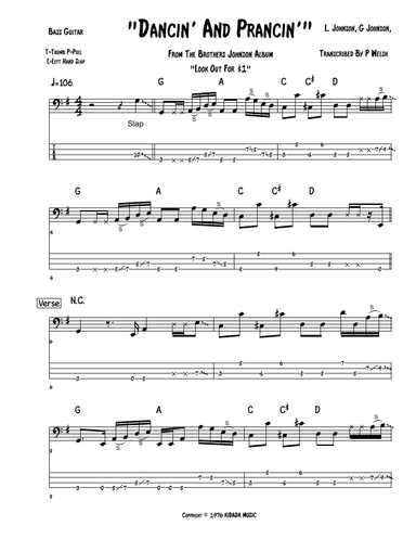 Dancin' And Prancin' (arr. Accubass)