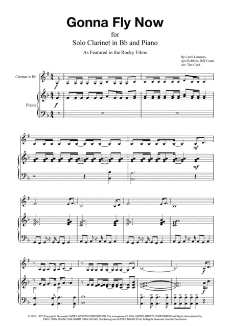 Gonna Fly Now (arr. Tim Curd)