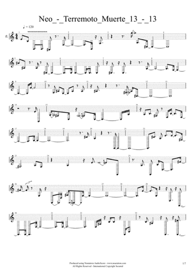 13 Terremoto muerte (arr. Neo)
