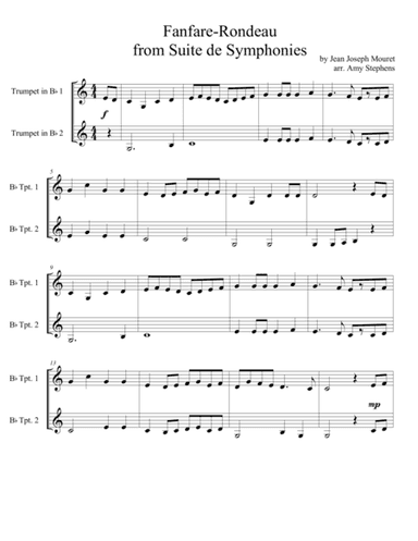 Fanfare-Rondeau from Suite de Symphonies (arr. Amy Stephens)