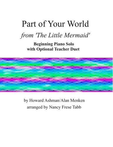 Part Of Your World (arr. Nancy Frese Tabb)