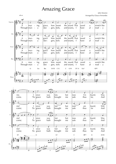 Amazing Grace (arr. Glauco Fernandes)