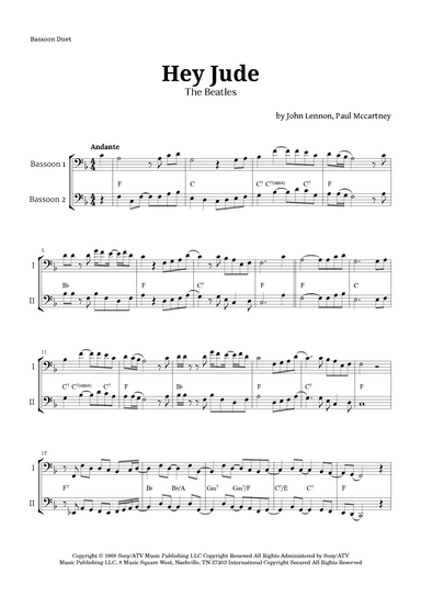 Hey Jude (arr. Langanho)