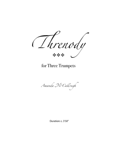 Threnody for Three Trumpets