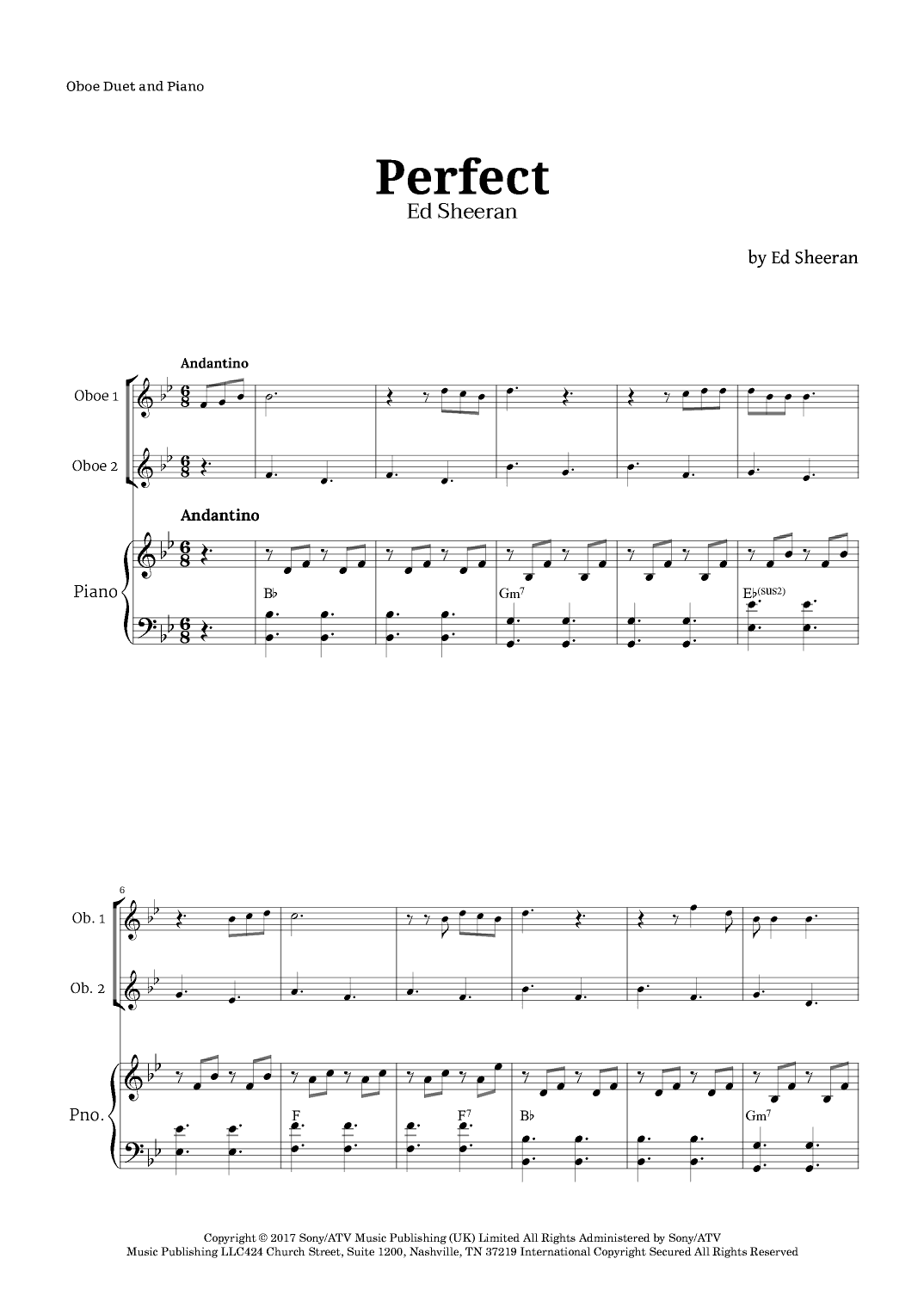 Perfect (arr. Langanho)