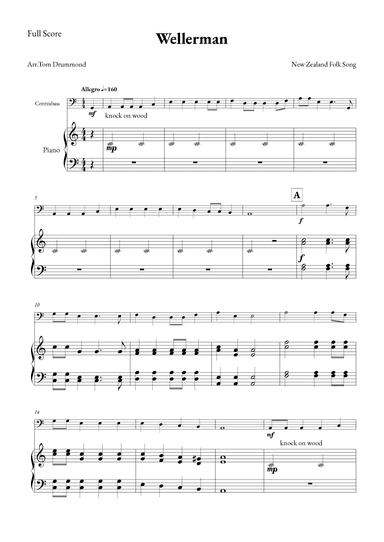 Wellerman (arr. Tom Drummond)