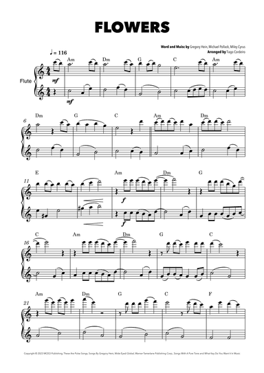 Flowers (arr. Tiago Cordeiro)