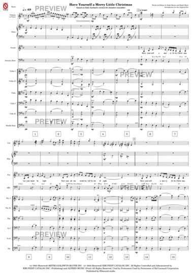 Have Yourself A Merry Little Christmas  from MEET ME IN ST. LOUIS (arr. Jan Angermüller)