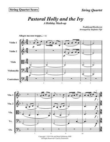 Pastoral Holly and the Ivy (arr. Stefanie Fife)