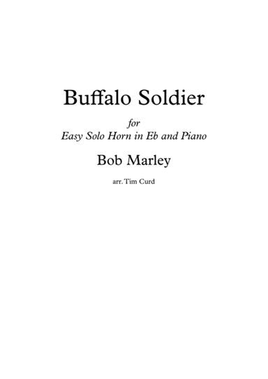 Buffalo Soldier (arr. Tim Curd.)