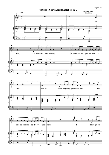 How Do I Star Again ( After You ? )