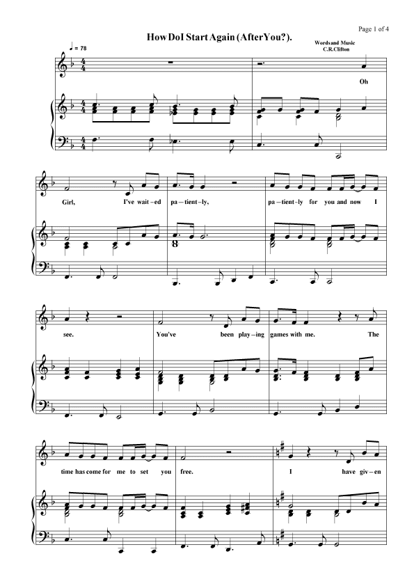 How Do I Star Again ( After You ? )