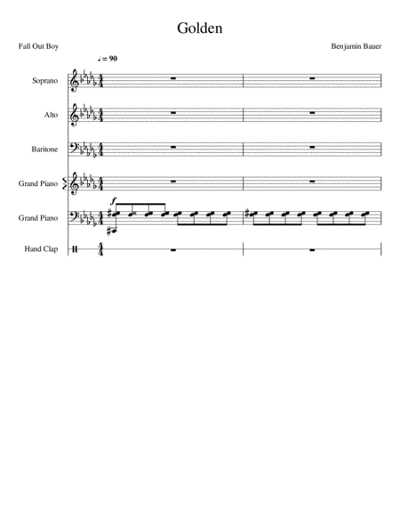 Golden SAB (arr. Benjamin Bauer)