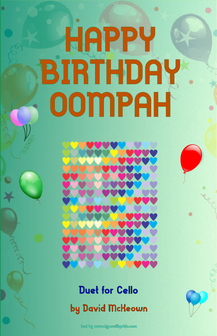 Happy Birthday Oompah, for Cello Duet (arr. David McKeown)