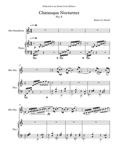 Chautauqua Nocturne #8