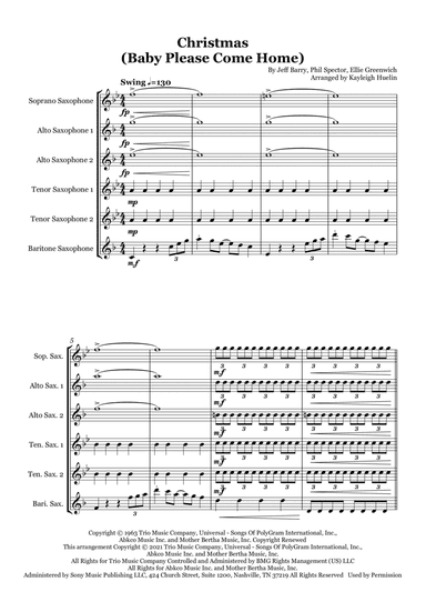 Christmas (baby Please Come Home) (arr. Kayleigh Huelin)
