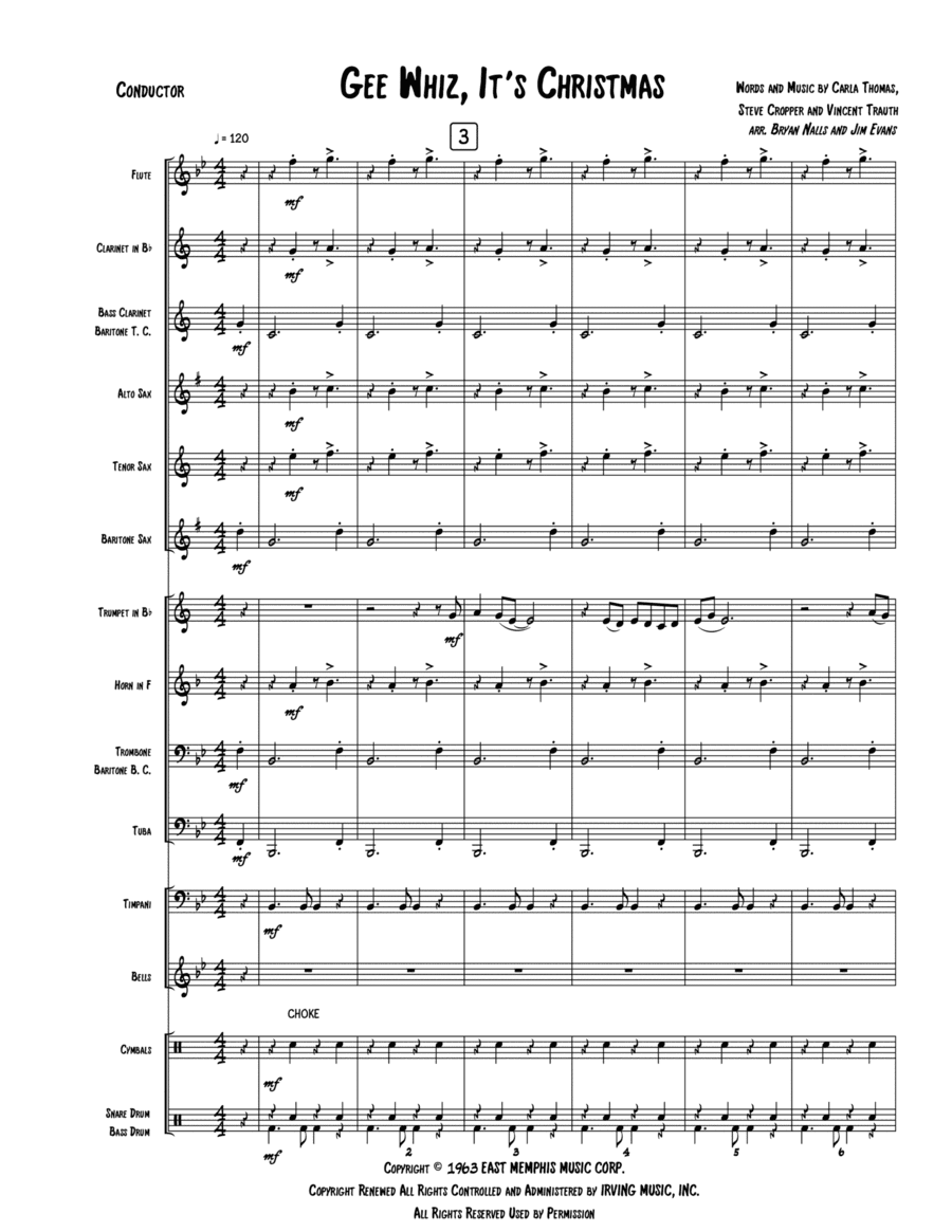 Gee Whiz, It's Christmas (arr. Bryan Nalls, Jim Evans)