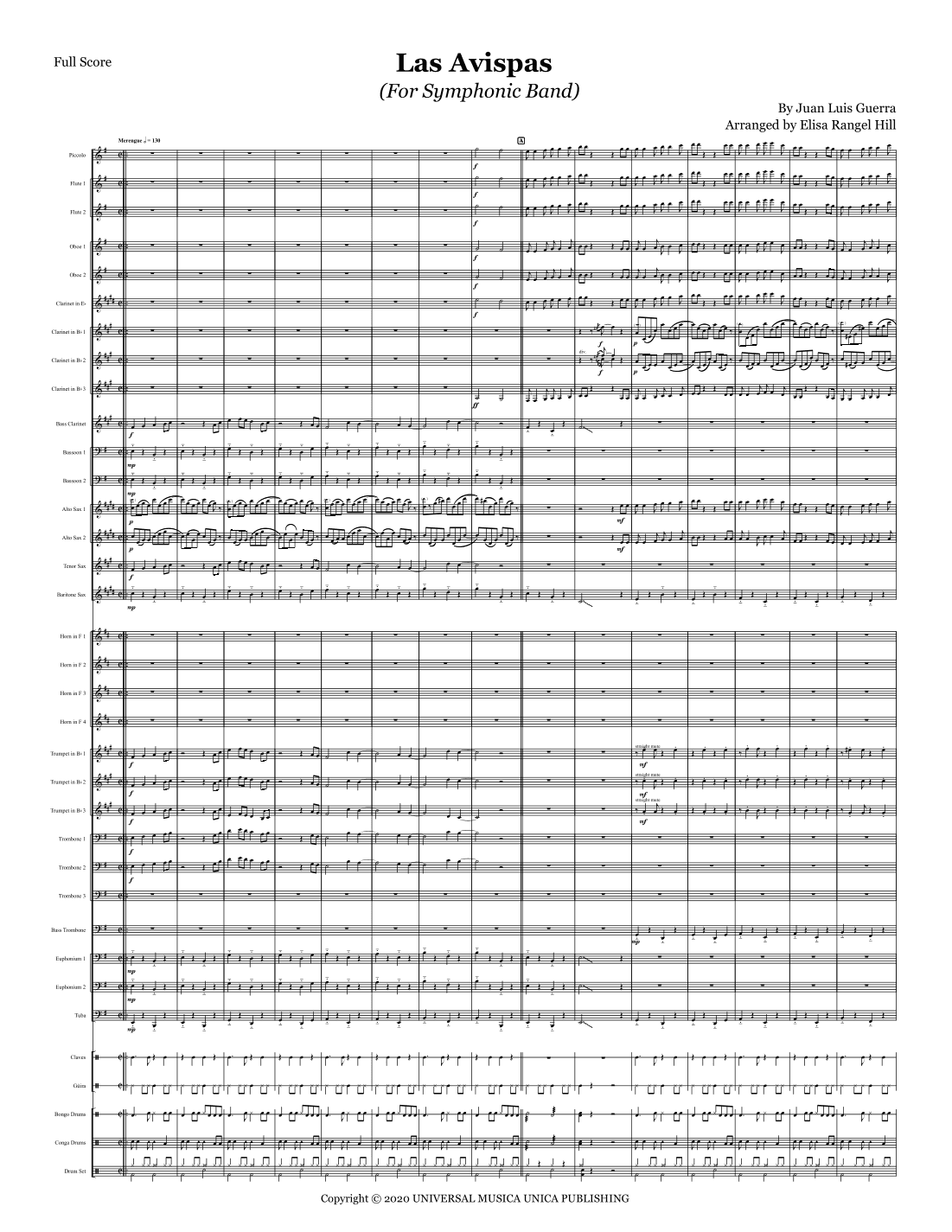 Las Avispas (arr. Elisa Rangel Hill)