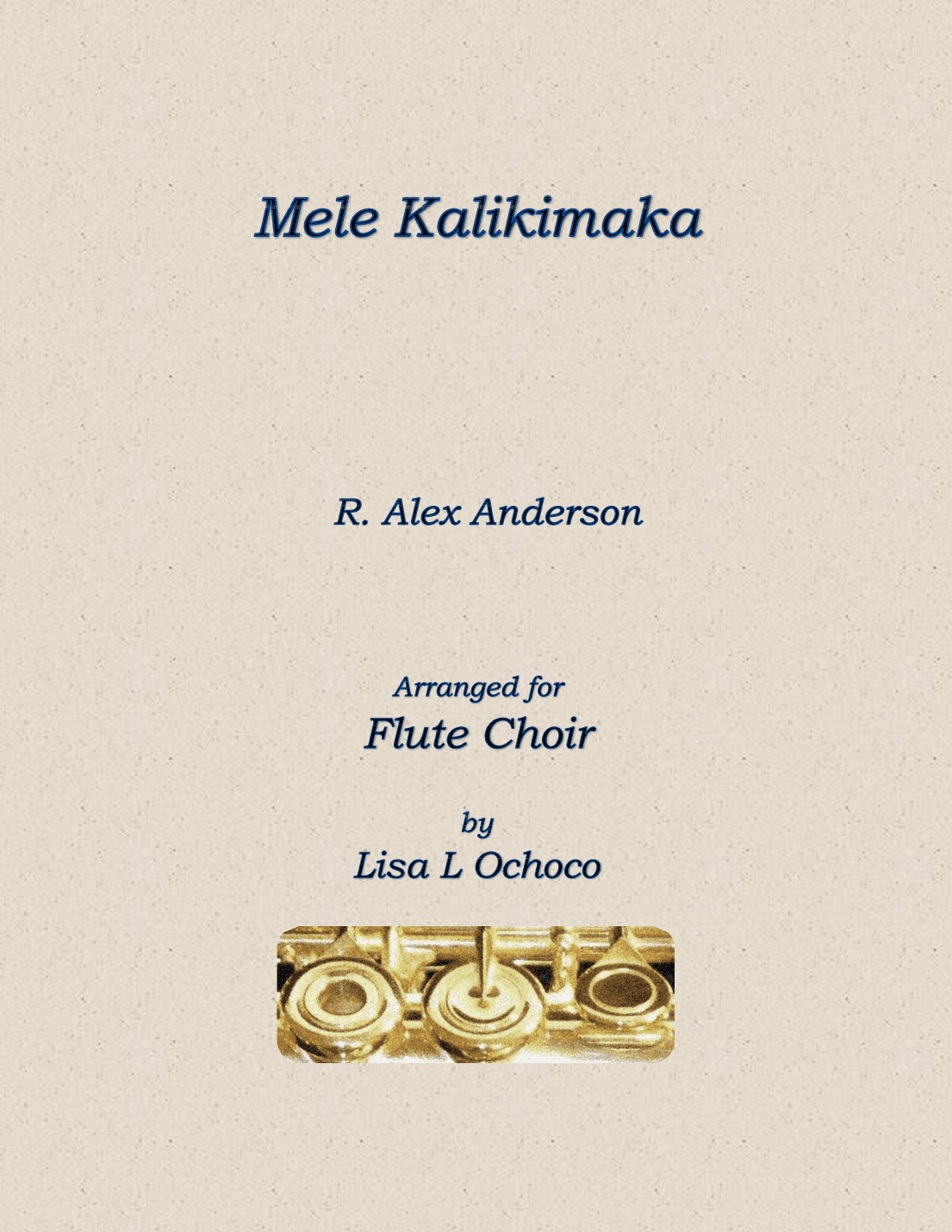 Mele Kalikimaka (arr. Lisa L Ochoco)