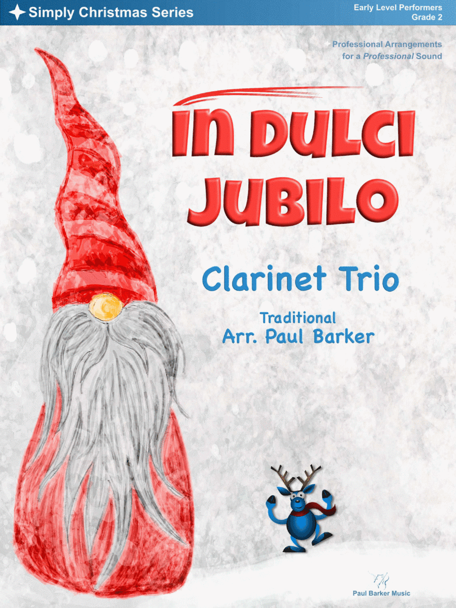 In Dulci Jubilo (Clarinet Trio) (arr. Paul Barker)