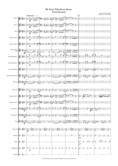 We Don't Talk About Bruno (arr. N McDonald)