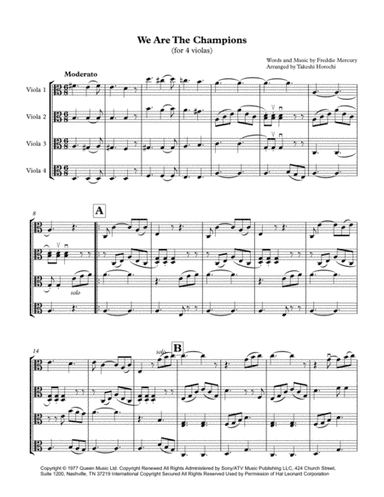We Are The Champions (arr. Takeshi Horochi)