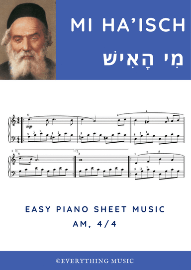 Mi Ha’isch | מִי הָאִישׁ | Jewish song (arr. Rivka Sloboder)