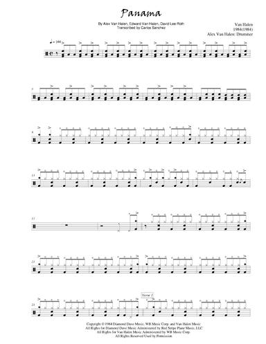 Panama (arr. Carlos Sanchez)