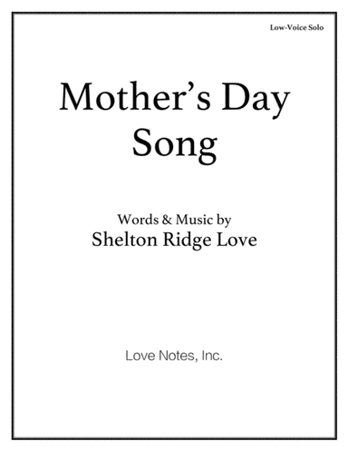 Mother's Day Song